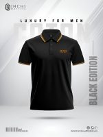 2 Pcs Combo-Premium Polo shirt “Black & White” - Image 4